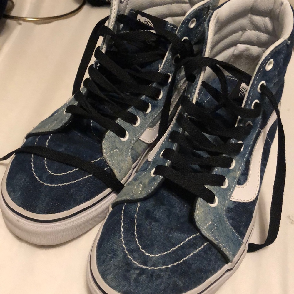 Blue Denim Vans